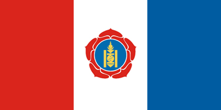 [flag of Mongolia People's Party]